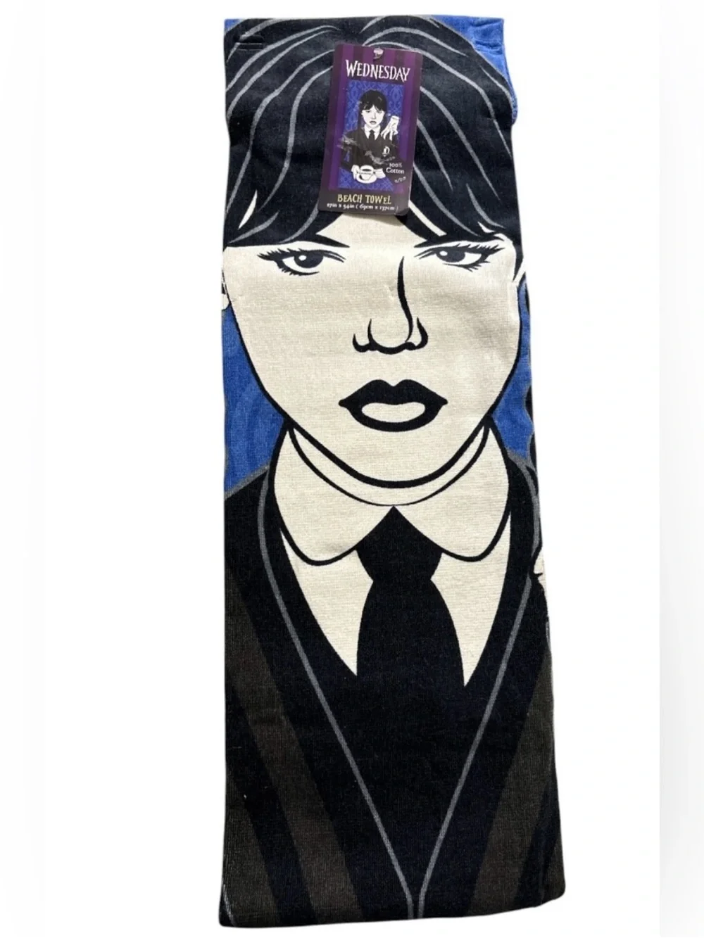Wednesday & Hand Cotton Beach Towel